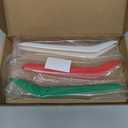 LLKUANG Front Grill Decoration Strips Trim Compatible with Maserati Levante 2016 2017 2018 2019 2020 2021 Car Grille Insert Trims 3PCS