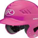 Rawlings | COOLFLO Batting Helmet, Pink (One Size)