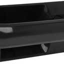 OCPTY Door Handle Exterior Front Passenger Right Side Replacement fit 2015-2018 for Ford for F-150 Black Handle Replace OE FL3Z-1626605-CAPTM