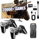 2025 Upgraded Retro Games Console, Video Game Console with 128G Card, Revisit 20000+ Classic Games, Plug and Play Retro Game Stick for TV, Gifts for Kids Adult