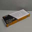 Glorious Gaming GMMK 2 Full Size (96%) Barebones (Frame Only) - Mechanical Gaming Keyboard Frame, Full Size (96%), Aluminum, Customizable, Per Key RGB, American QWERTY Layout - White