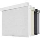 Persilux Cordless Blackout Shades for Indoor Windows, Pull Down Blinds with Valance, Thermal Insulated Fabric, UV Protection Shades for Home and Bedroom (Linen, 45" W x72" H)