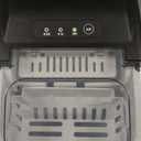 Antarctic Star Ice Maker Countertop, Portable Ice Machine with Carry Handle, 26Lbs Per Day, 9 Cubes Ready in 6 Mins, Self-Cleaning Ice Makers with Ice Scoop and Basket for Kitchen/Office/Party (Black)