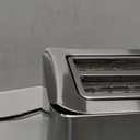 Mueller UltraToast Full Stainless Steel Toaster 4 Slice, Long Extra-Wide Slots for Bagels and Waffles, 6 Browning Levels, LED Display, Cancel/Defrost/Reheat Functions & Removable Tray, Kitchen Gadgets