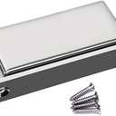 WOOCH Door Magnetic Catch - 160lb High Magnetic Stainless Steel Heavy Duty Catch for Kitchen Bathroom Cupboard Wardrobe Closet Closures Cabinet Door Drawer Latch (Silver, 1-Pack)
