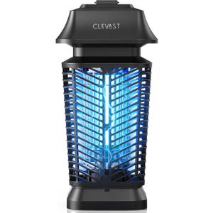 CLEVAST Bug Zapper Outdoor - Electric Mosquito Zapper Indoor, Fly Traps with UV Light, Waterproof Flying Killer 4200V Insects Lamp for Patio, Yard, Garden, Porch