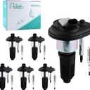 6PCS UF303 Ignition Coil Pack & 5019 Spark Plugs For Buick Rainier,Chevy Colorado Trailblazer,GMC Canyon Envoy,Hummer H3,Isuzu Ascender I-280 I-350 I-290 I-370,Saab 97X 2.8L 2.9L 3.5L 3.7L 4.2L