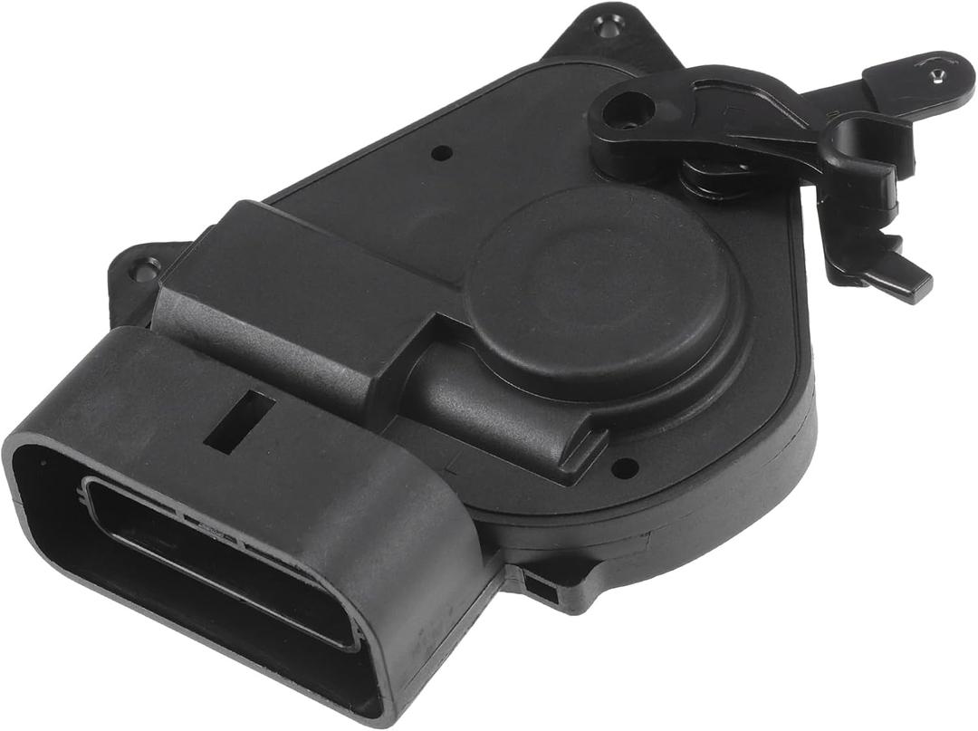 X AUTOHAUX Replacement Front Left Driver Side Power Door Lock Actuator Motor for Toyota Highlander 2001-2007 Door Latch Actuator Assembly Replace No.6904048060 Black