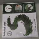 6FT Norfolk Pine Garland,Christmas Garland,Christmas Decorations,High-Density Norfolk Pine Garland