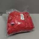 10x10ft Wrinkle Free Red Backdrop Curtain for Parties Soft Fabric Drapes Wedding Red Curtain Backdrop for Birthday Party Decorations Background for Photography 5x10ft, 2 Panels