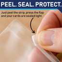 Invested Alliance Resealable Set Team Bags for Trading Cards | Ultra, TCG, Baseball, Sports Card Team Bags Sleeves. Fits Top loaders, Magnetic & Semi Rigid Holders. High Clarity Collectible Sleeves.