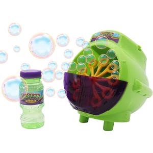 Gazillion Bubbles, Hurricane Bubble Making Machine - Portable Bubble Maker - Instant Bubble Creation - Outdoor Toy for Kids - 4 oz. Bubble Solution Included - Ages 3+
