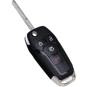 SUPALAND Flip Key Fob Replacement Fits for Ford Fusion 2013 2014 2015 2016 Keyless Entry Remote Control N5F-A08TAA 164-R7986 5924003 315Mhz 4 Button BTN
