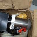 DC HOUSE Trailer Pump 4 Quart 12V Electric Hydraulic Power Double Acting Power-Up Supply Unit for Dump Truck(4 Quart Double Acting)