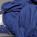 Extra Deep Pocket King Bed-Sheets – 4-Piece Includes: 18”-21” Inch Super Extra Deep Pocket Fitted Sheet – Oversize Flat Sheet – 2 Zipper Closure Pillowcases – Perfectly Fit – King Size – Navy Blue