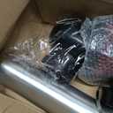4'' LS Swap Cold Air Intake Kit, Universal Fit, Compatible with LS1 LS2 LSX LQ4 LQ9 Restomod A-Body G-Body Camaro Chevelle GTO Monte Carlo Caprice(Silver Tube) (Black)