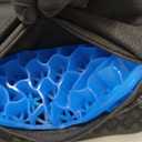 Gel Seat Cushion, Cooling seat Cushion (Super Large & Thick), Breathable Honeycomb Design Absorbs Pressure Points Seat Cushion, Gel Cushion for Office Chair, Home Car seat Cushion for Wheelchair, 18.9 x 17.7 x 1.6 inches