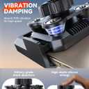 4 x JOYROOM Motorcycle Phone Mount Holder [Capture the Scenery Anytime][Dual Vibration Dampener] Electric Scooter Accessories Holder Handlebar for Electric Scooter/E-Bike/Stroller