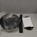 Misting Fan Portable, 20000mAh 12-Inch Outdoor Misting Fan for Patios Outside, 2 In 1 Pedestal & Tabletop Oscillating Fans with Misting Kit, Rechargeable Cooling Fans with Remote/Mist/7 Gear/Timer (Black)