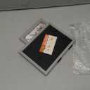 Vertical Horizontal Combo, Double 5x7 Grey Wood Foldable Picture Frame, Opening 4.5x6.5, Desktop or Wall Mounted, Portrait and Landscape View