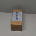 Makeup Brush Holder Organizer with Cover - 360 Rotating Clear Dustproof Cosmetic & Skincare Storage for Vanity, Desktop, Bathroom Countertop (White)