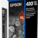 EPSON 410 Claria Premium Ink High Capacity (T410XL020) Works with Expression XP-530, 630, 640, 7100, 830 (Black)