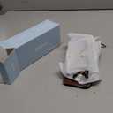 racico Blue Light Glasses for Men & Women - Mixed Material + Metal Frames with UV Protection Coating (A1 Mattle Black/Tea/Clear)