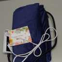 RIOGOO Pet Heating Pad, Electric Heating Pad for Dogs and Cats with Timer, 6 Level Adjustable Temperature Dog Heated Blanket (Blue, M:25''x12.5)