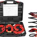 BILITOOLS Heavy Duty Coil Spring Compressor Tool, Macpherson Strut Kit, 5,512 lb – 3-Jaw Clockwise