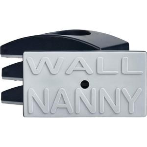 Wall Nanny - Gate Wall Protector (Made in USA) Protects Walls and Doorways from Pet Gates - for Pressure Mounted Indoor Safety Baby Gates - Black