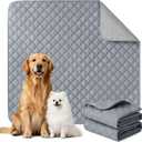 Eterish Reusable Washable Pee Pads for Dogs Large/Extra Large 36'' x 41'' 2 Pack, Absorbent Pet Puppy Dog Training Pads Non-Slip, Waterproof Whelping Potty Pads for Dogs Leak-Proof