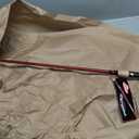 Berkley 7’ Cherrywood HD Spinning Rod, One Piece Spinning Rod, 6-14lb Line Rating, Medium Rod Power, Fast Action, 1/8-3/4 oz. Lure Rating, red