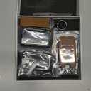 YO&YOYE for Key Fob Cover with Keychain Leather Key Case Protector Compatible with Vogue Range Discovery Rover Sport (Model2, Brown)