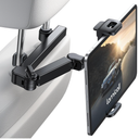 Lamicall Car Headrest Tablet Holder  [3 in 1 Extension Arm] Adjustable Tablet Car Mount for Back Seat, Gifts Road Trip Essentials for Kids, for 4.711" Device Like iPad Pro, Air, Mini, Galaxy, Fire