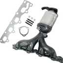 Catalytic Converter Compatible with 2004 2005 2006 2007 2008 Chevy Malibu 2.2L, 2006-2008 Pontiac G6, 2007-2008 Saturn Aura 2.4L Catalytic Convertor High Performance (EPA Compliant)