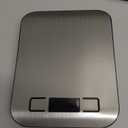 Mik-Nana Food Scale, 22lb Digital Kitchen Scale Weight Grams and Ounces for Baking Cooking Coffee Package Postage, 6 Units with Tare Function, LCD Display, Easy Clean Stainless Steel