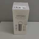 Portable Breast Milk Cooler for Travel, 22oz Large Capacity Breastmilk Chiller for Working Moms, 360 Cooling Keeps Milk Chilled 24 Hours, Includes 2 Baby Bottles, Breastfeeding Essentials (Grey)