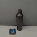 BARE BARREL Insulated Cocktail Shaker Set | Double Wall Stainless Steel | Martini Shaker for Home Bar Bartending | Built-in Drink Measure System & Strainer, Travel Bag, Recipes | Gift Set (Slate Gray)