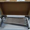 Garvee Stainless Steel Table, 14" x 24" NSF 2 Tier Prep Table, W/ Legs