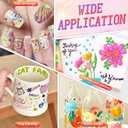 12 Colors Nail Art Marker Pens Set, Nail Markers for Nail Art, Suitable for Nail Art, Nail Painting, And Artistic Decorations; Suitable for Both Children And Adults, Nail Art Pen Set for Beginners