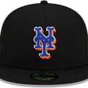New York Mets New Era Black Alternate Authentic Collection On Field 59FIFTY Fitted Hat