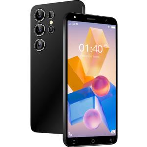 CostMvp Cheap 4G Mobile Phone, 5.0inch HD Screen, Dual SIM, 16GB ROM/SD to 128GB, Android 10.0 OS, Dual Camera/3500mAh Big Battery/WiFi/GPS/Face Unlock (Black)