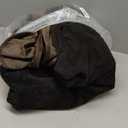 Waterproof Blanket for Bed, Leak Proof Dog Couch Blankets Reversible, Pet Throw Sofa Furniture Protector Machine Washable-82 x120,Light Brown+Dark Brown