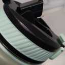 Water Bottle with Straw, 27oz Motivational Water Bottles with Time Marker to Drink, Tritan BPA Free, 750ml Sports Water Bottle with Carry Strap LeakProof for School Fitness Outdoor (1Pack) (Green Mint)