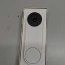 Google Nest Doorbell (Wired, 3rd Gen) - 2K Video and Gemini, Live View, Night Vision, 2-Way Audio - Works with Google Home - 2025 Model - Snow