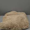 Best Friends by Sheri Calming Shag Dog Blanket  Ultra Soft Faux Fur Pet Throw, Anxiety-Relief, Lightweight Warm Bed Cover for Dogs and Cats, Machine Washable, Taupe, 30" x 40"