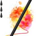 Stylus Pen for iPad 2018-2025, 2X Fast Charge iPad Pencil 2nd Generation Compatible with Apple iPad Pro M4/ 12.9"(6/5/4/3)/ 11"(4/3/2/1), Mini 6/5, Air (M2/5/4/3), (10/9/8/7/6)