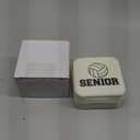 Kenning Volleyball Mini Travel Jewelry Case Volleyball Stuff Jewelry Organizer Gift for Christmas Sports Team Player Coach Girl