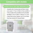 24 Pack Vacuum Bags Compatible with iRobot Roomba i7 i7+ i3 i3+ i8 i8+ j5+ i5+ i4 i4+ i1+ i6 i6+ j5+ j7 j7+ s9 s9 Plus Bags Automatic Dirt Disposal Bags