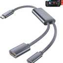 Basesailor USB C to HDMI Adapter,Type C to 4K HDMI with 100W PD Charger Multiport Converter,Compatible with Nintendo Switch,Steam Deck,iPhone 17 16 15,MacBook,iPad,Samsung S25 and Display Mode Devices